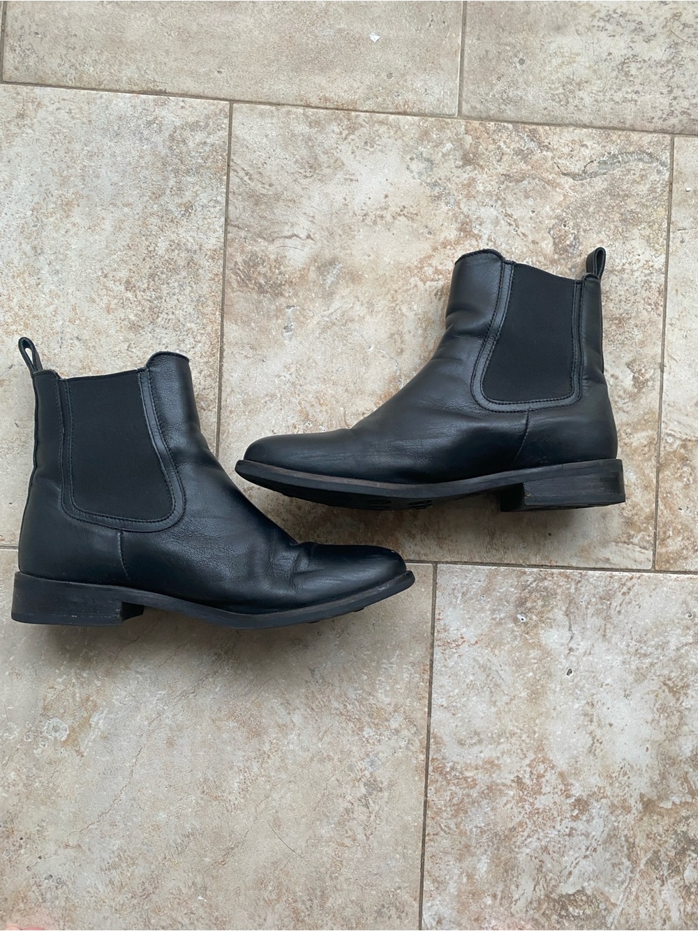 Women’s Duchess Thursday Boot Company Chelsea black leather size 8.5